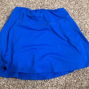 NWOT Vibrant Blue Skirt Size Small/ Medium Ruffle Tierd